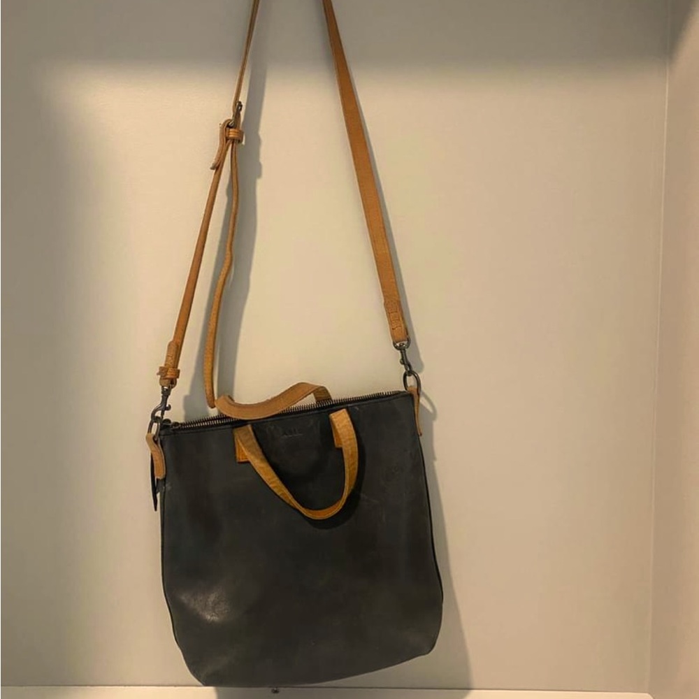Able leather crossbody purse